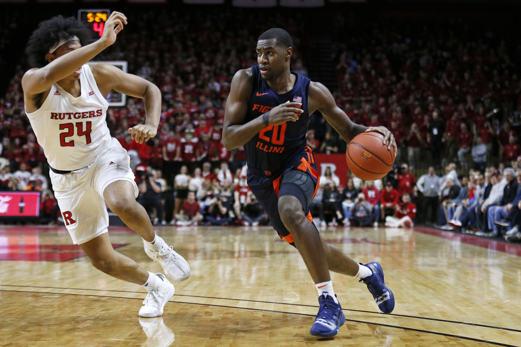 Illinois Rutgers Basketball